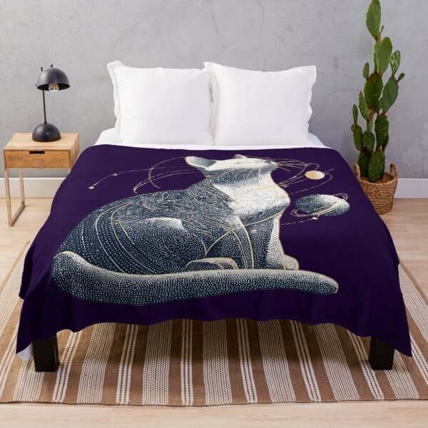 Item preview, Minimalist Cat in Space designed and sold by Bambooartist.