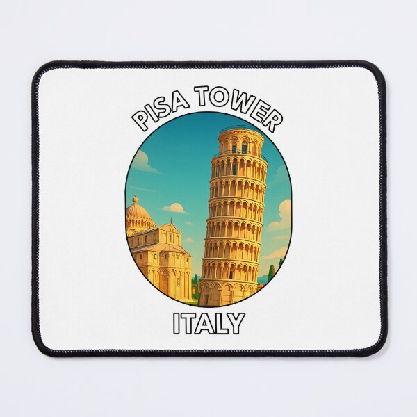 Item preview, Tower of Pisa Italy – Iconic Landmark Illustration designed and sold by inkNext.