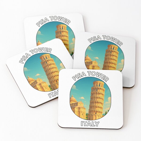 Item preview, Tower of Pisa Italy – Iconic Landmark Illustration designed and sold by inkNext.