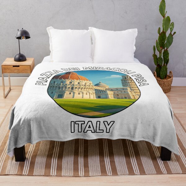 Item preview, Piazza dei Miracoli Pisa Italy – Cathedral & Tower Illustration designed and sold by inkNext.