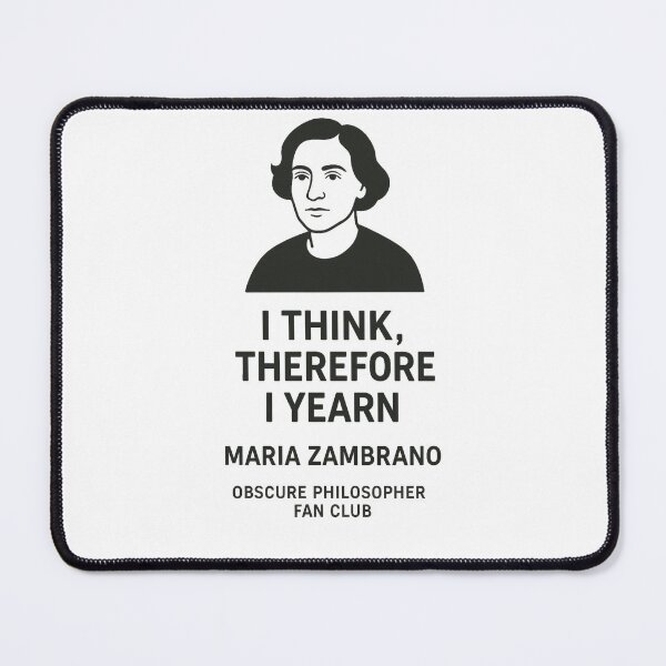 Item preview, Obscure Philosopher Fan Club: Maria Zambrano designed and sold by Grand Illusions.