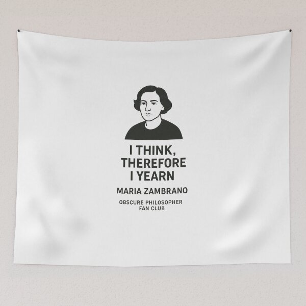 Item preview, Obscure Philosopher Fan Club: Maria Zambrano designed and sold by Grand Illusions.