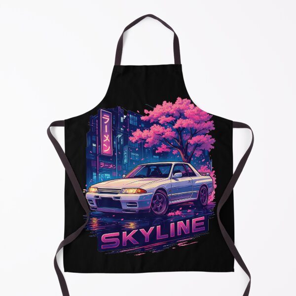 Item preview, Skyline R32 – JDM Retro Neon Art designed and sold by Ahau Designs.