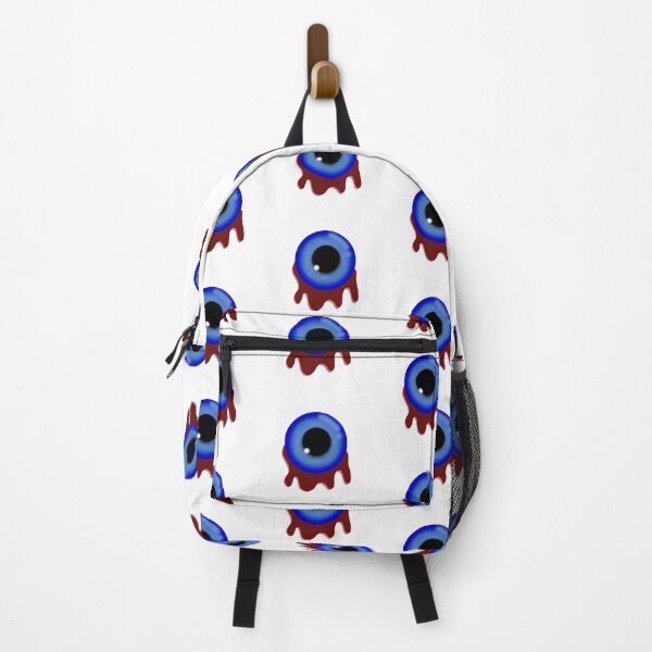 Item preview, Creepy Blue Eyeball Illustration with Blood Drip designed and sold by chorstudio.