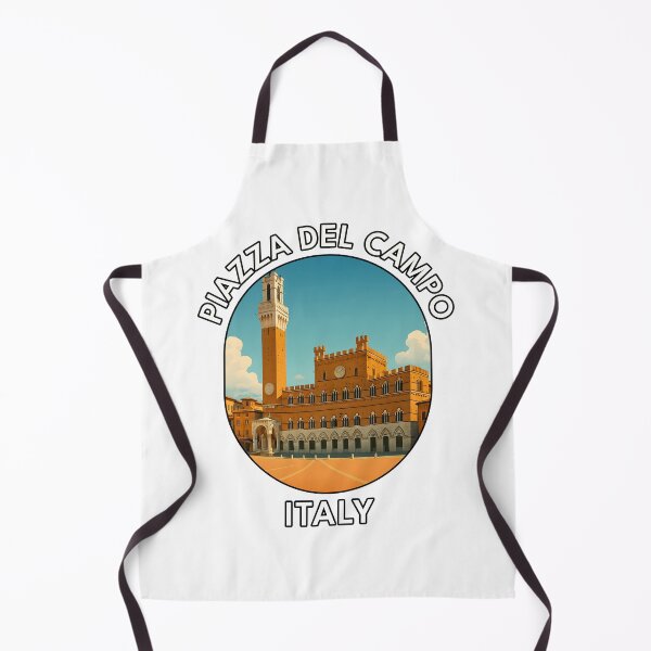 Item preview, Piazza del Campo Siena Italy – Medieval Square Illustration designed and sold by inkNext.