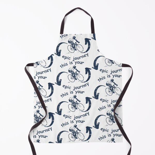 Item preview, Dynamic Cyclist Surrounded by Flowing Arrows designed and sold by SplashTastic.