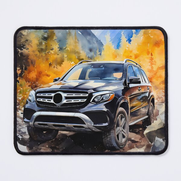 Item preview, Luxury SUV Conquers Rocky Mountain Pass designed and sold by RevUpDesign.