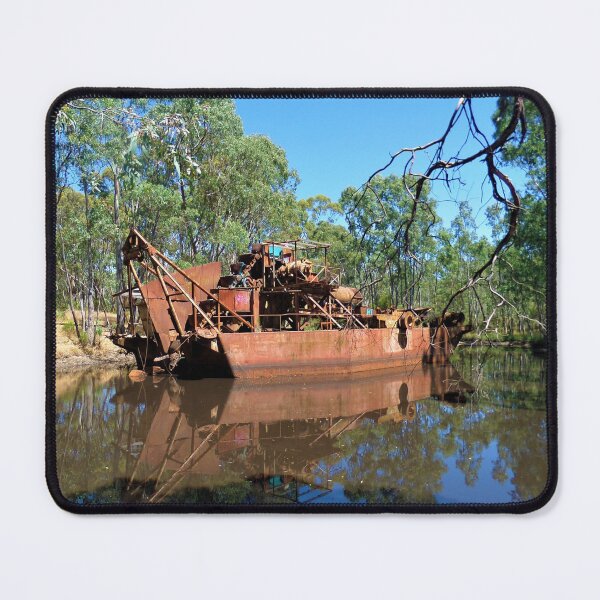 Item preview, Gold Dredge at Maldon designed and sold by Yolanda Caporn Art.