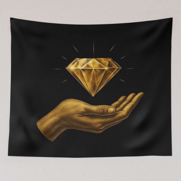 Item preview, Golden Hand Diamond designed and sold by matsu-oki.