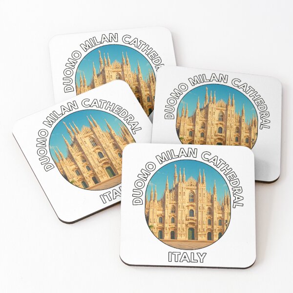 Item preview, Milan Cathedral – Duomo di Milano Gothic Landmark Illustration designed and sold by inkNext.