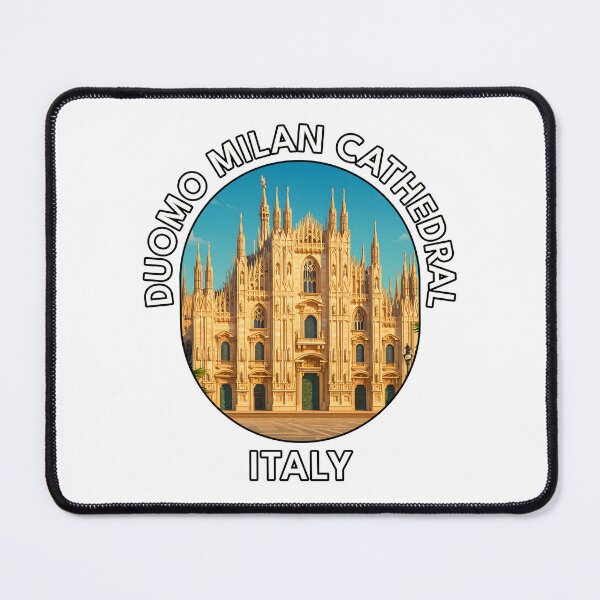 Item preview, Milan Cathedral – Duomo di Milano Gothic Landmark Illustration designed and sold by inkNext.