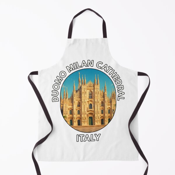 Item preview, Milan Cathedral – Duomo di Milano Gothic Landmark Illustration designed and sold by inkNext.