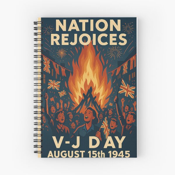 Item preview, Nation Rejoices VJ Day 1945 designed and sold by Skyframe Aviation.