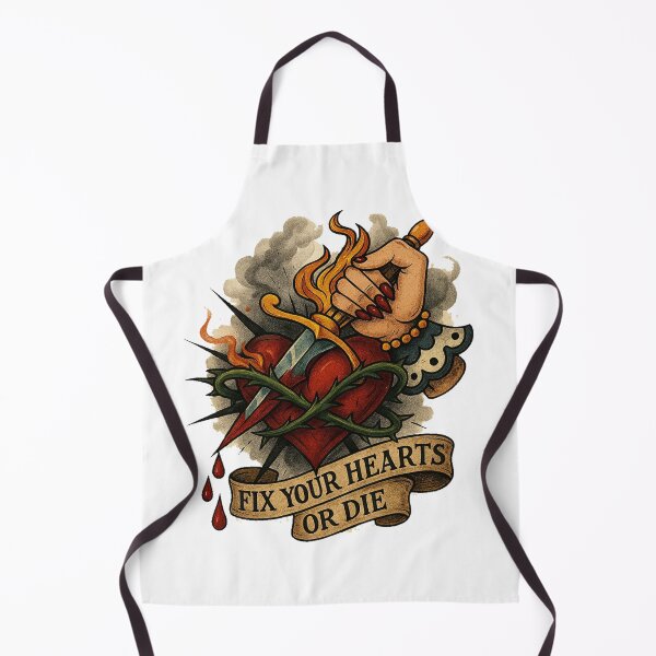 Item preview, Fix your hearts or die, women gift, tattoo gift  designed and sold by vectcd.