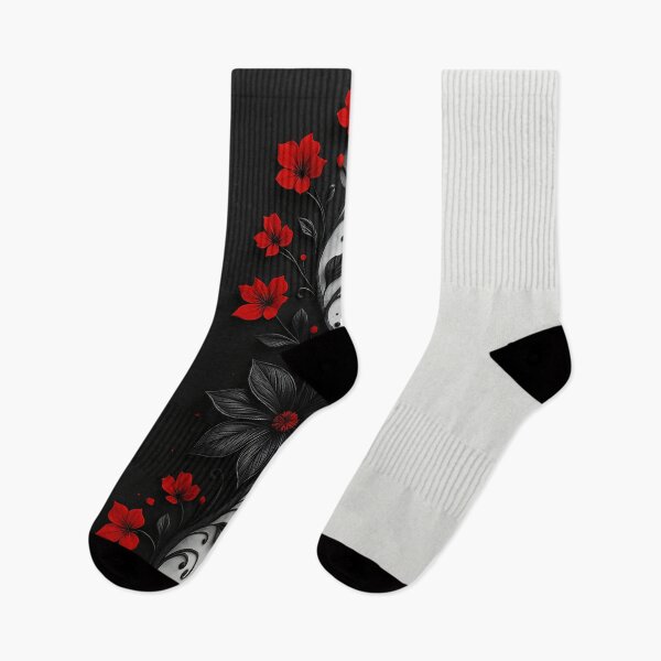 Item preview, Scarlet Contrast designed and sold by Kaleidoscope Print.