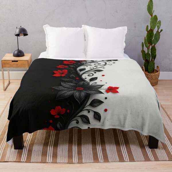 Item preview, Scarlet Contrast designed and sold by Kaleidoscope Print.
