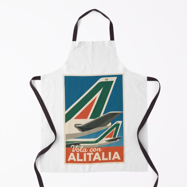 Artikelvorschau, Vola con Alitalia – Klassisches Airline Poster entworfen und verkauft von malero-design.