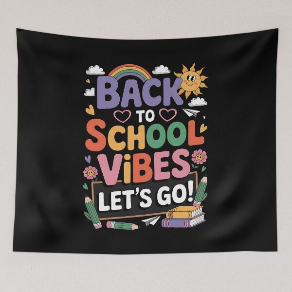 Item preview, Back to School Vibes Teacher First Day of School designed and sold by BakeryDozen.