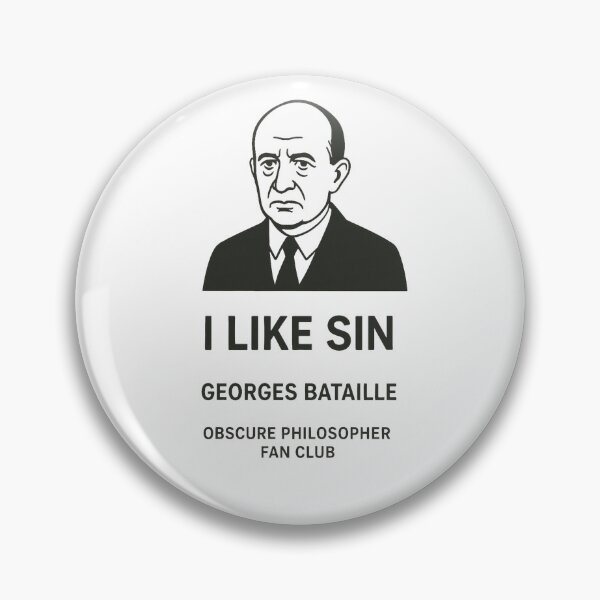 Item preview, Obscure Philosopher Fan Club: Georges Bataille designed and sold by Grand Illusions.