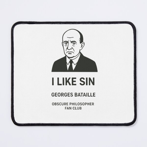 Item preview, Obscure Philosopher Fan Club: Georges Bataille designed and sold by Grand Illusions.