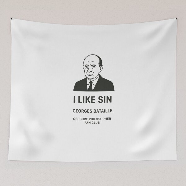 Item preview, Obscure Philosopher Fan Club: Georges Bataille designed and sold by Grand Illusions.