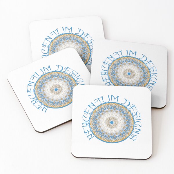 Item preview, Percentum Designs Mandala blue designed and sold by PERCENTUM DESIGNS.