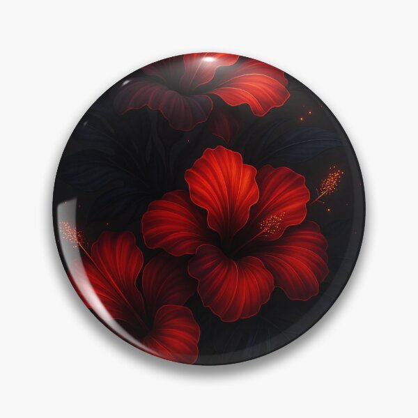 Item preview, Flaming Hibiscus designed and sold by Kaleidoscope Print.