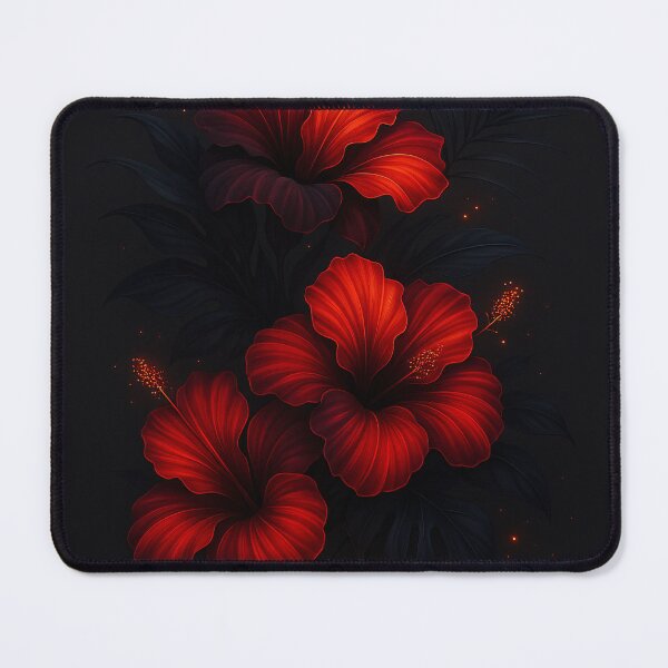 Item preview, Flaming Hibiscus designed and sold by Kaleidoscope Print.