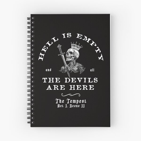 Item preview, Hell Is Empty  All The Devils Are Here designed and sold by asgraphix.