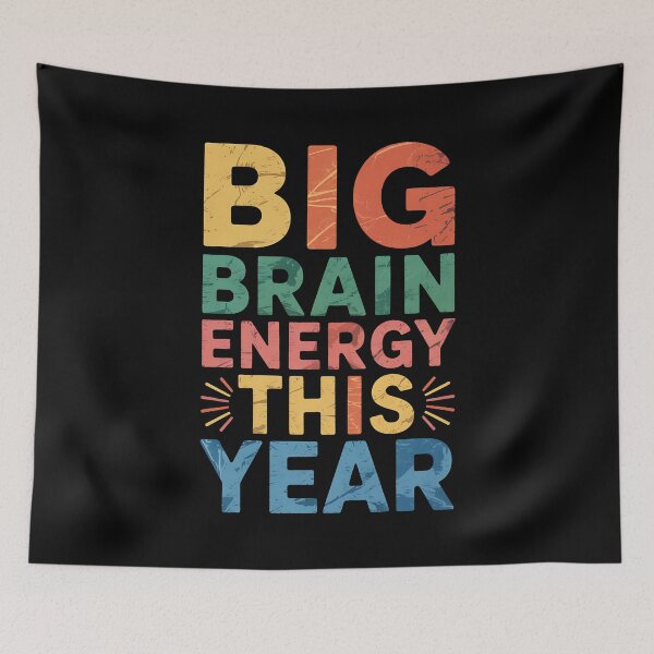 Item preview, Big brain energy this year Funny back to school teacher designed and sold by BakeryDozen.