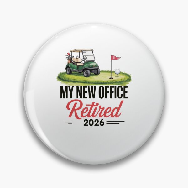 Item preview, Funny Work Retirement Golf Club My New Office Retired 2026 designed and sold by millionair3.