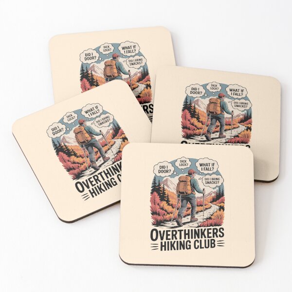 Item preview, Overthinkers Hiking Club  designed and sold by shokA Design.
