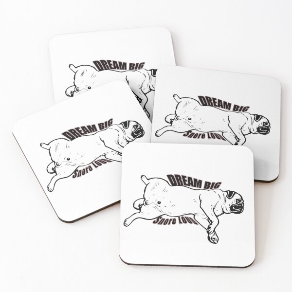 Item preview, A pug’s loud snore is my sweetest lullaby. designed and sold by Daizyner.