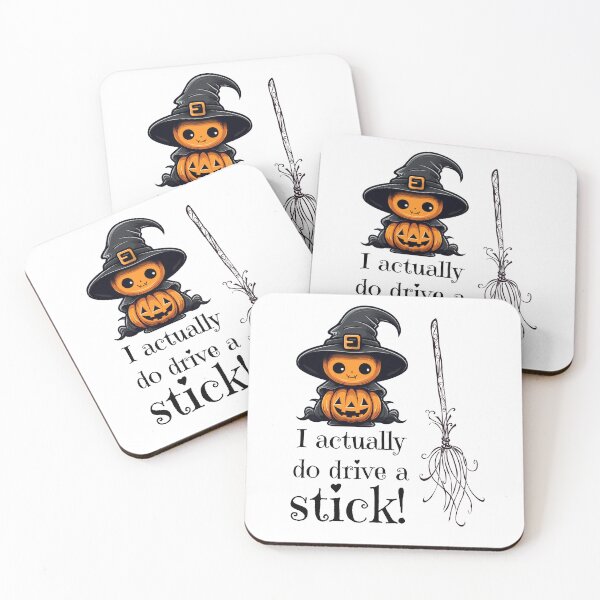 Item preview, Funny Witch Broom Halloween Design designed and sold by dxange.