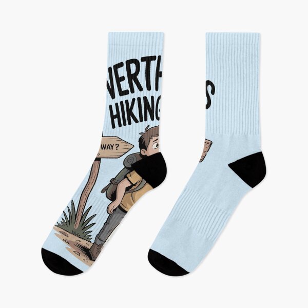 Item preview, Overthinkers Hiking Club  designed and sold by shokA Design.