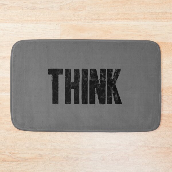 Item preview, THINK (Distressed) designed and sold by HoskingInd.