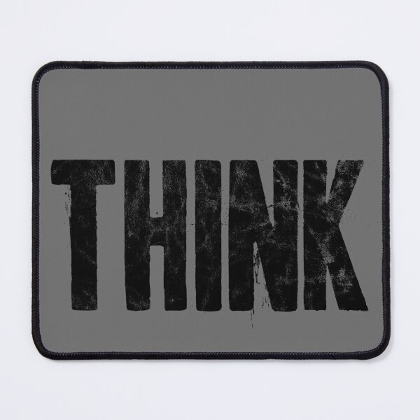 Item preview, THINK (Distressed) designed and sold by HoskingInd.