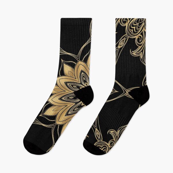 Item preview, Elegant Golden Lotus Mandala Design designed and sold by LongDooDi.