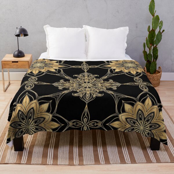 Item preview, Elegant Golden Lotus Mandala Design designed and sold by LongDooDi.