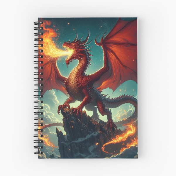 Item preview, red dragon on the rocks landscape,Legendary Animals,Dragons Breathing Fire Phone Cases,dragon art designed and sold by Expressions-Sel.