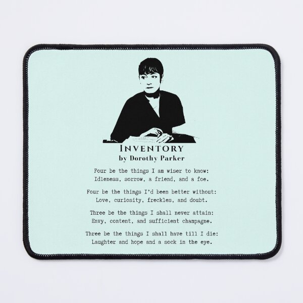 Item preview, Inventory by  Dorothy Parker designed and sold by artbleed.