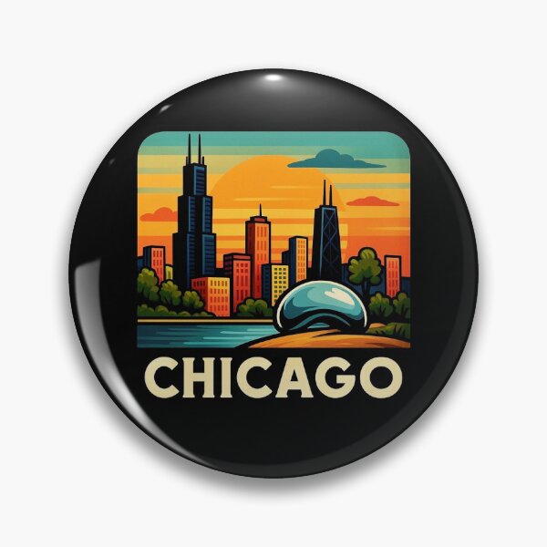 Item preview, Chicago Skyline — Windy City designed and sold by Myra365Art.