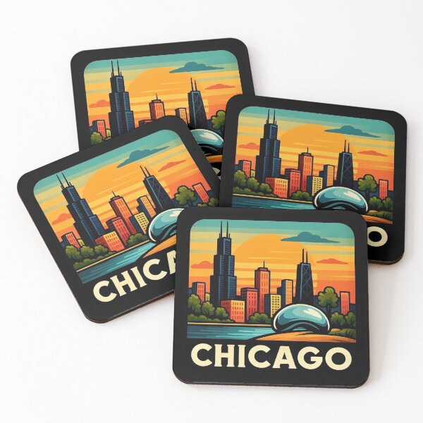 Item preview, Chicago Skyline — Windy City designed and sold by Myra365Art.