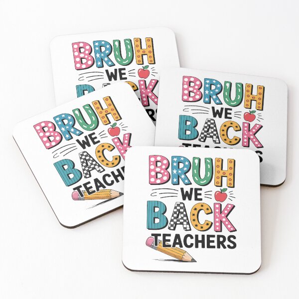 Item preview, Bruh We Back to School Teacher Appreciation designed and sold by BakeryDozen.