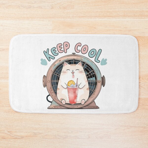 Item preview, Keep Cool Kitty designed and sold by  Moodmelt Studio .