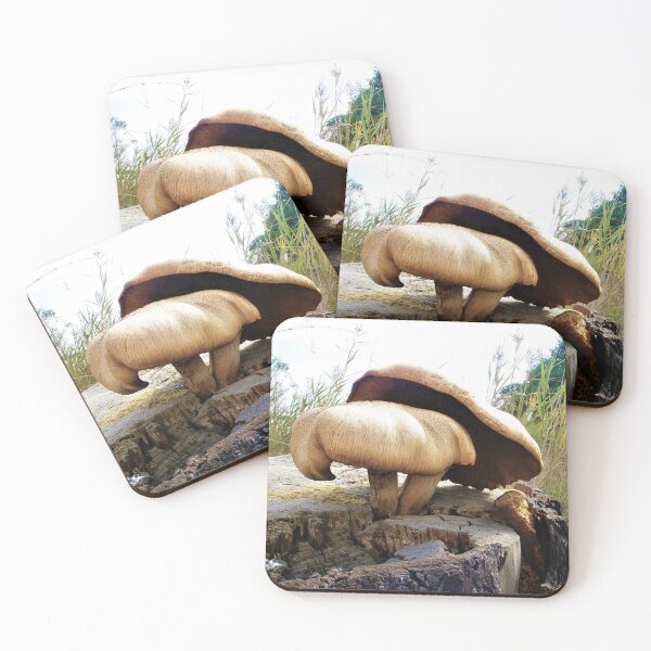 Item preview, Mushrooms in Tree Stump designed and sold by Yolanda Caporn Art.