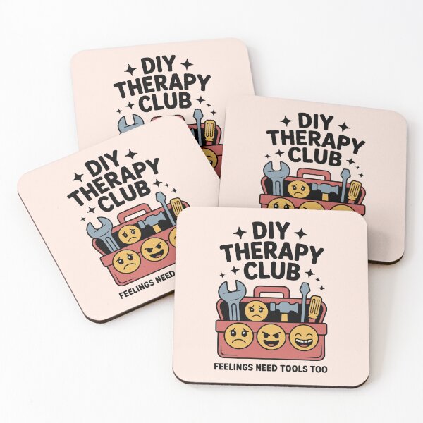 Aperçu de l'œuvre Club de thérapie DIY créée et vendue par shokA Design.