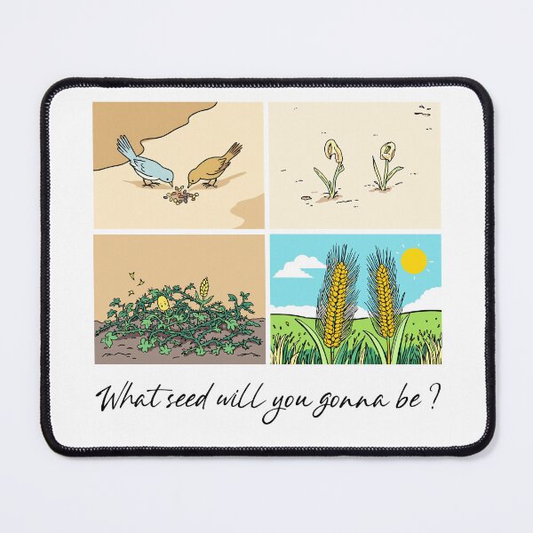 Item preview, Bible Parable - The sower, God provides light, you provide faith designed and sold by Faith-minister.
