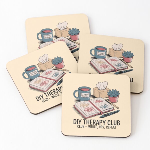 Aperçu de l'œuvre Club de thérapie DIY créée et vendue par shokA Design.
