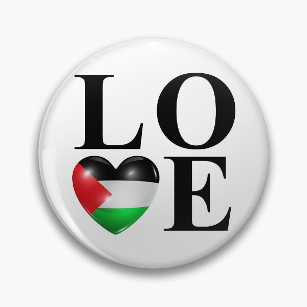 Item preview, I Love Palestine Heart Flag Design – Proud Palestine Support designed and sold by artworkathome.